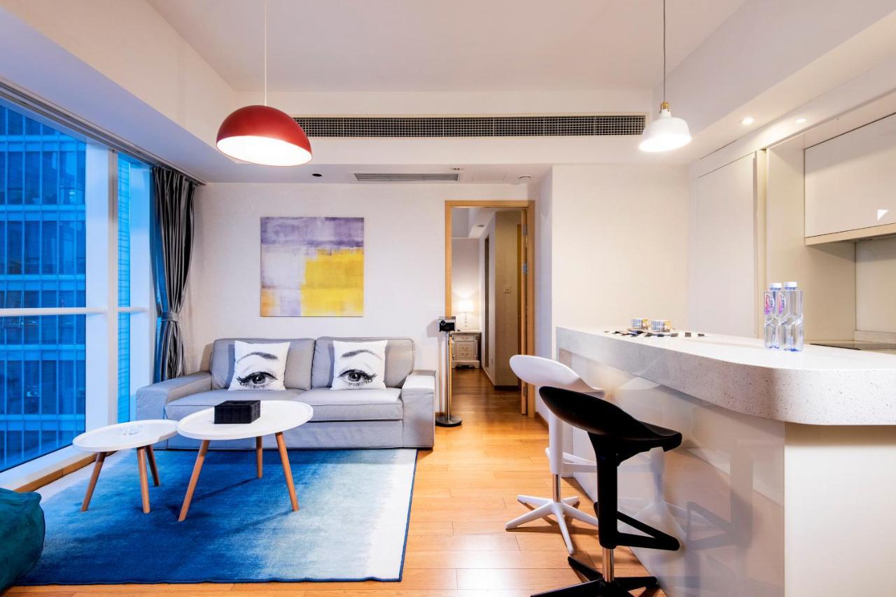 S6 Service Apartment（Chengdu Chunxi Road Taikoo Li Branch） Eksteriør bilde