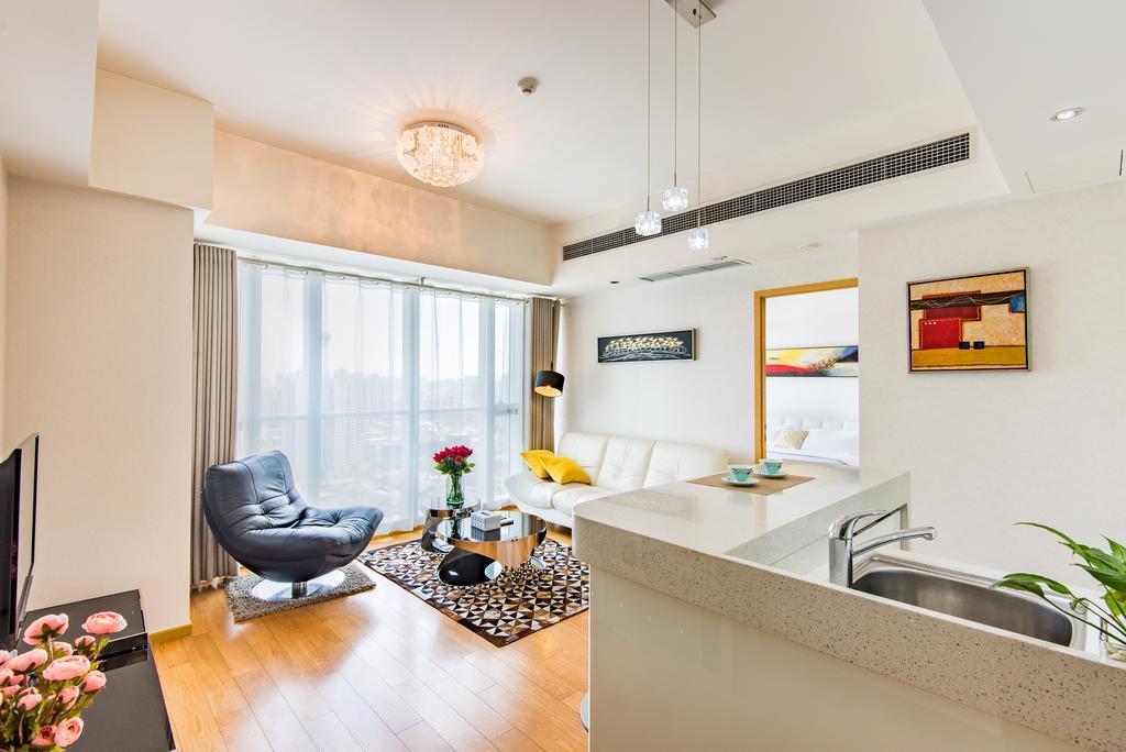 S6 Service Apartment（Chengdu Chunxi Road Taikoo Li Branch） Eksteriør bilde